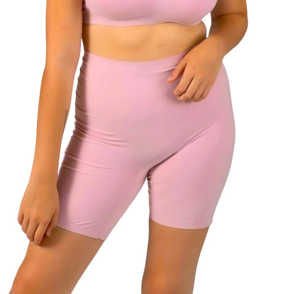 OMNIA x NORDSTROM: NWT Lapis  Pink Shaper Shorts - Size Large